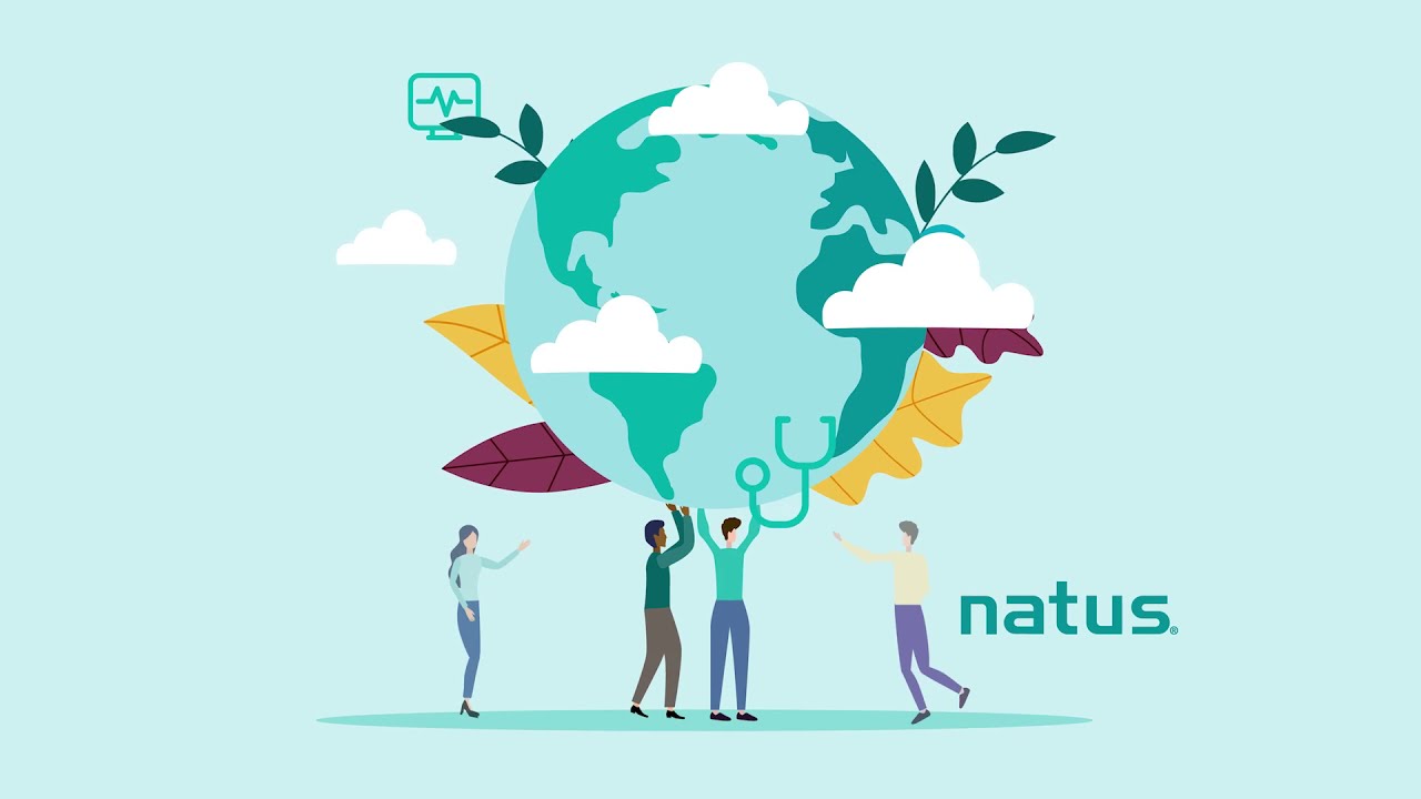 People holding a globe