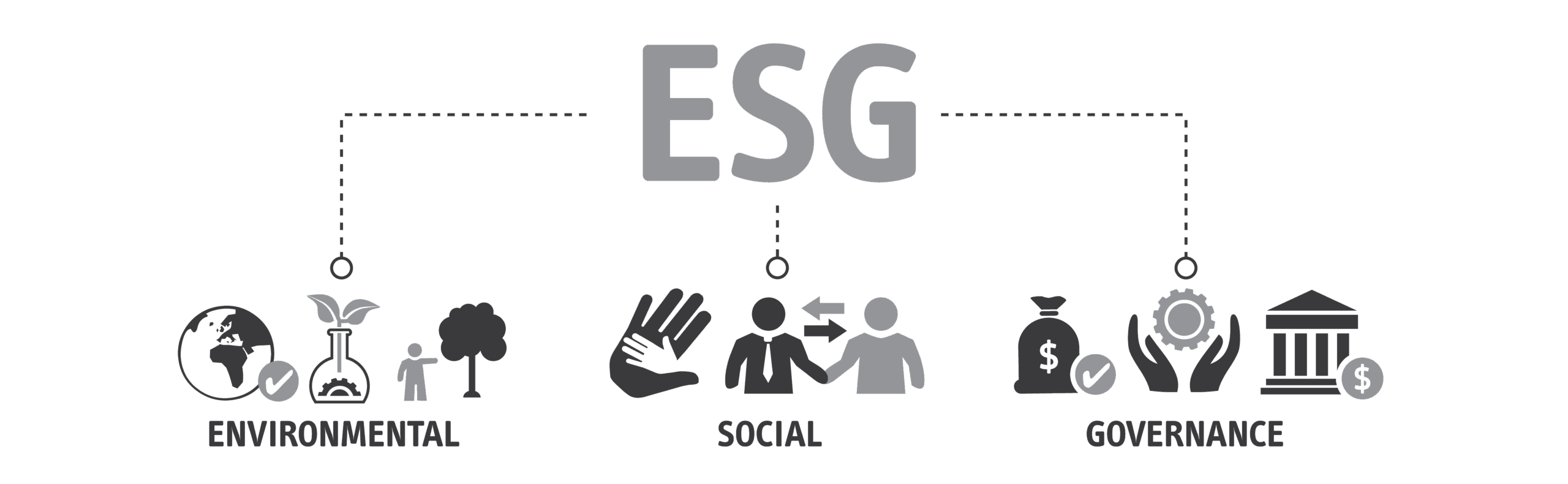 ESG - Environmental Social Governance Icon