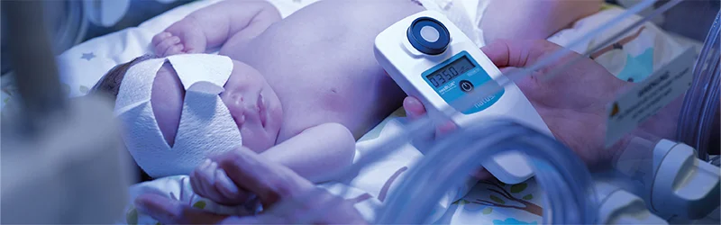 Newborn jaundice management and live video imaging