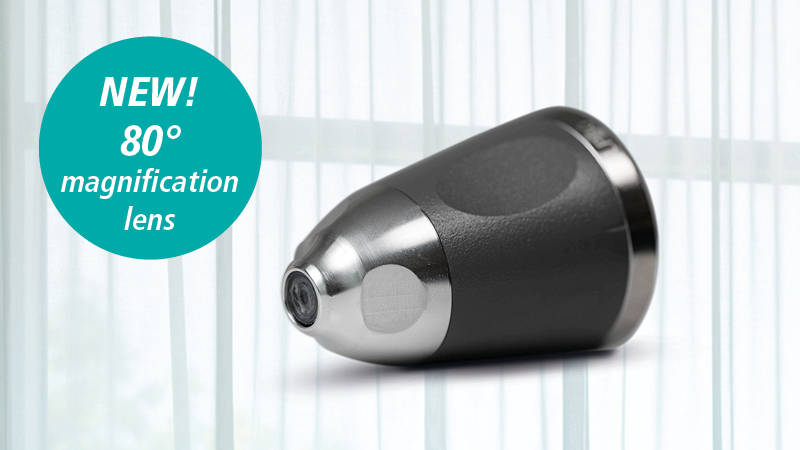 RetCam Envision 80-degree magnification lens for enhanced pediatric ocular imaging.