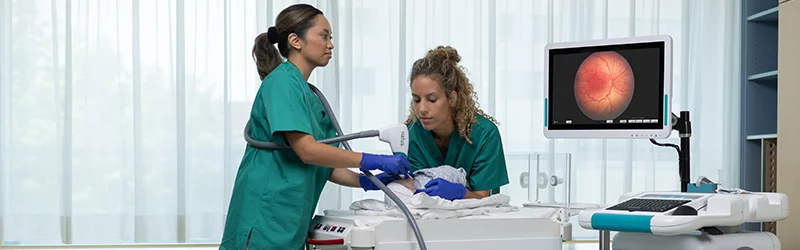 imaging and retinopathy screening of premature infants